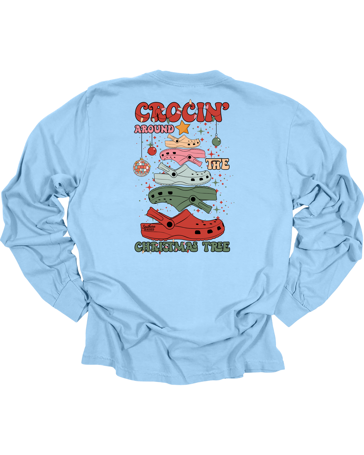 Adult Crocin’ Christmas Long Sleeve
