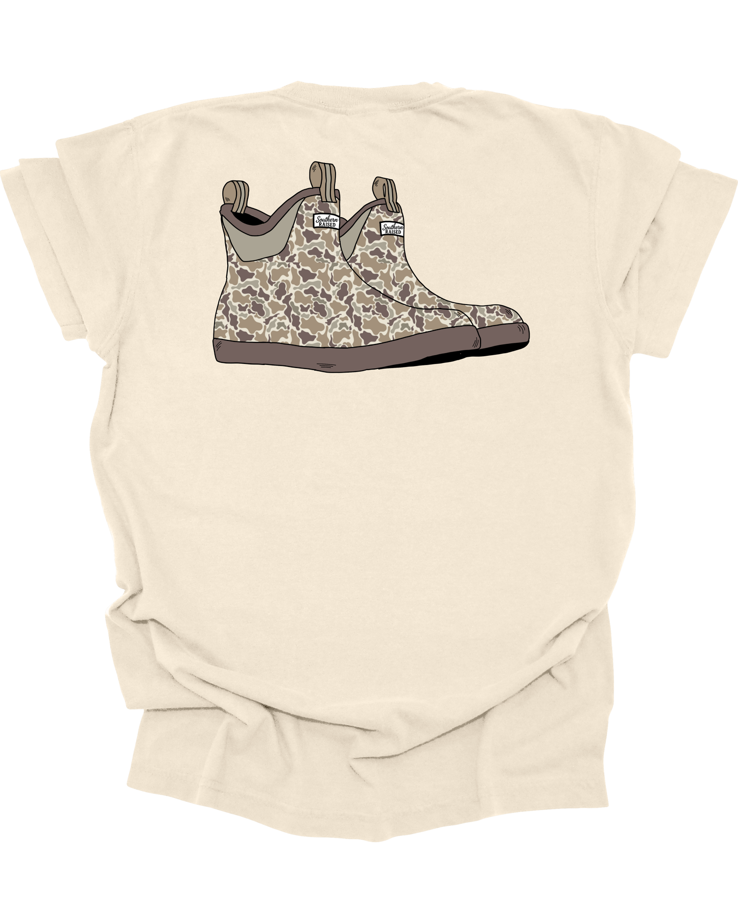 Camo Deck Boot Adult