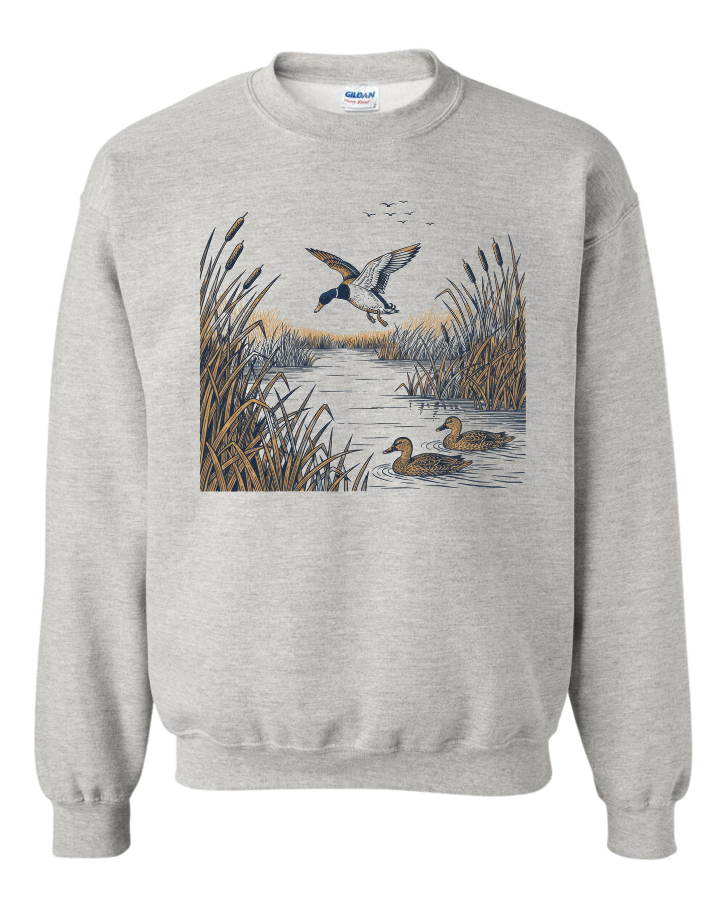 Vintage Duck Crewneck Adult