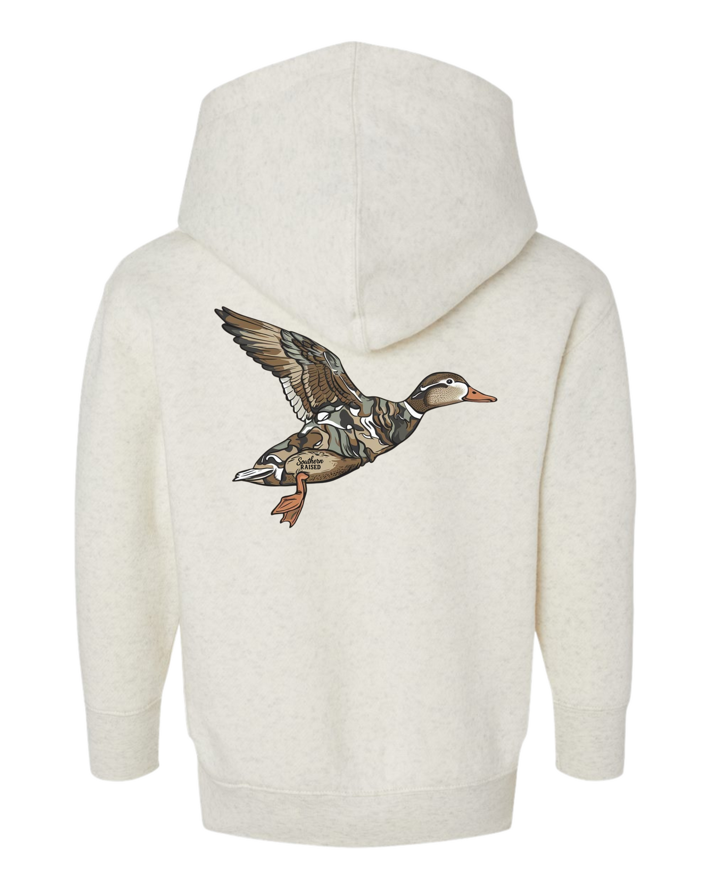 Nash Camo Duck Hoodie Natural