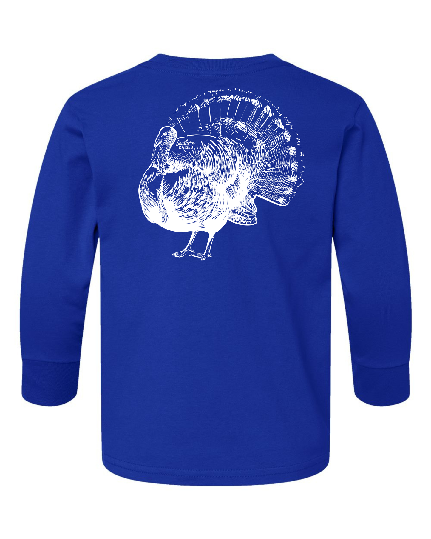 Long Sleeve Turkey Sketch Tee