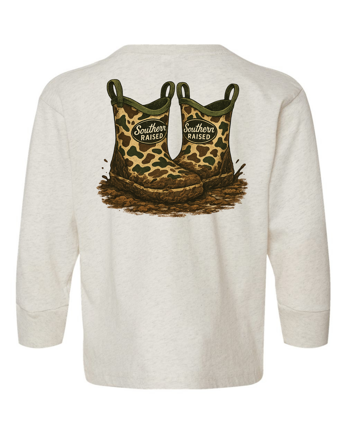 Camo Deck Boot Long Sleeve