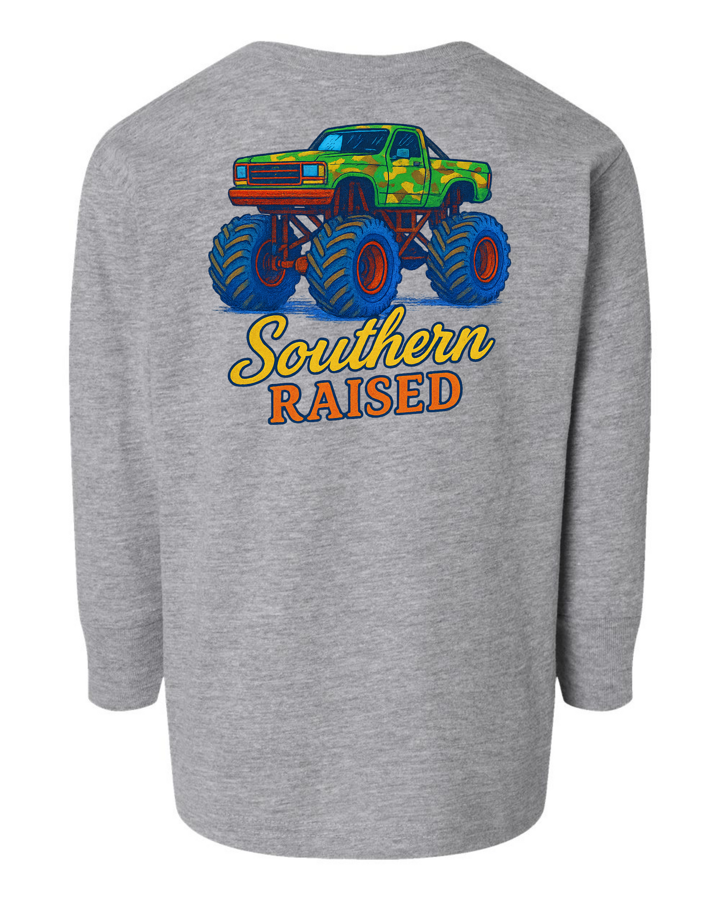 Colorful Monster Truck Long Sleeve