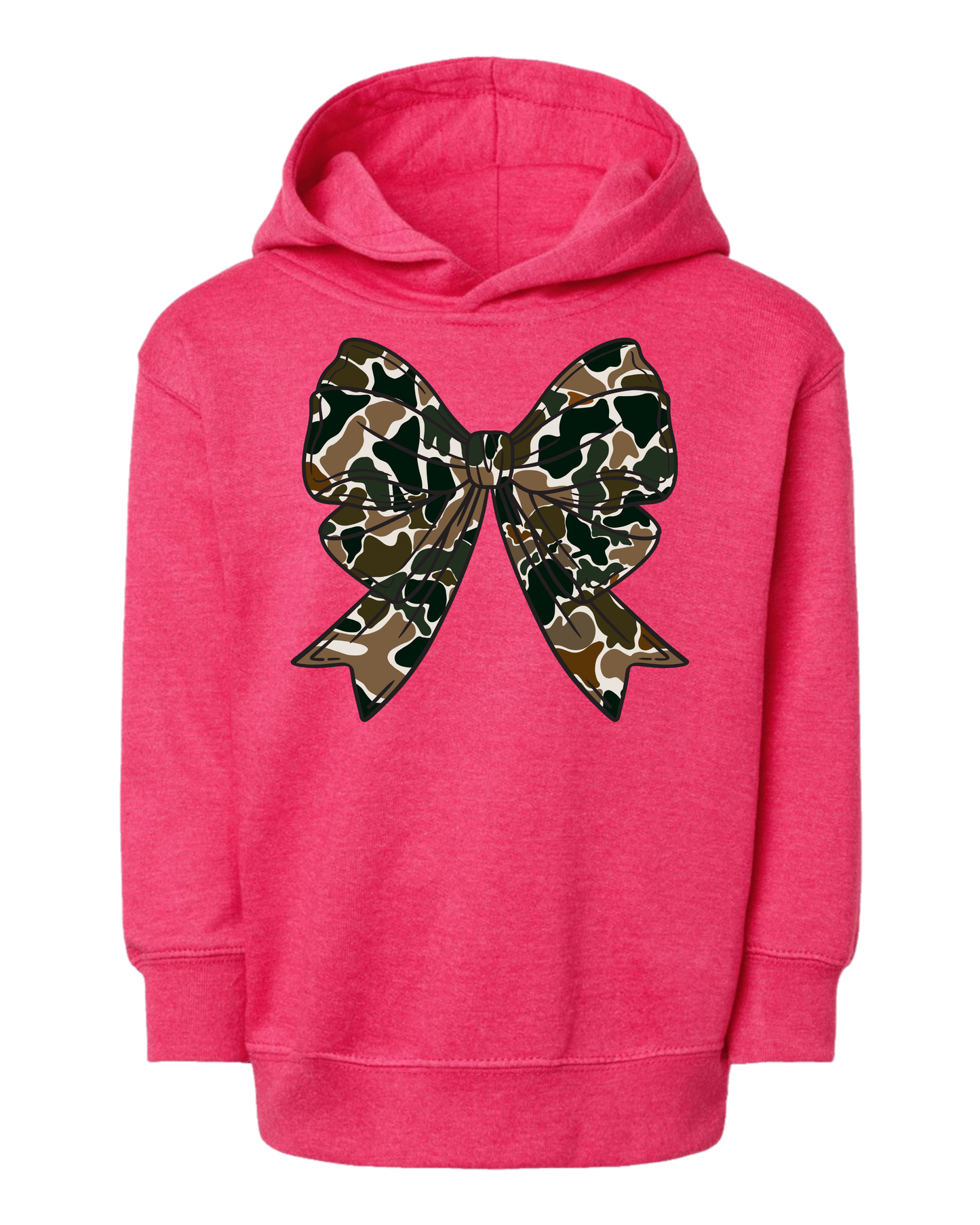 Camo Bow Hoodie