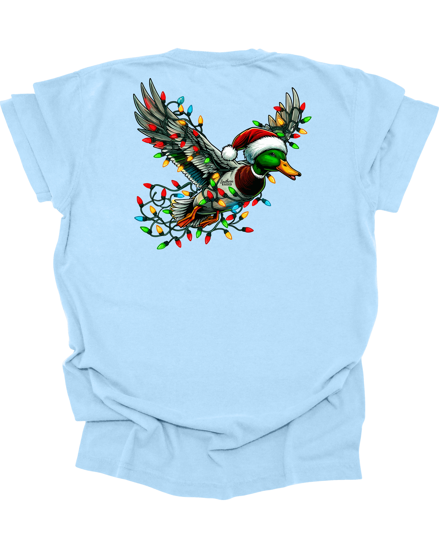 Adult Christmas Light Duck