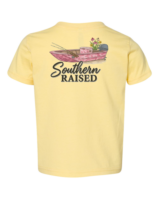 Pink Camo Fishing Boat