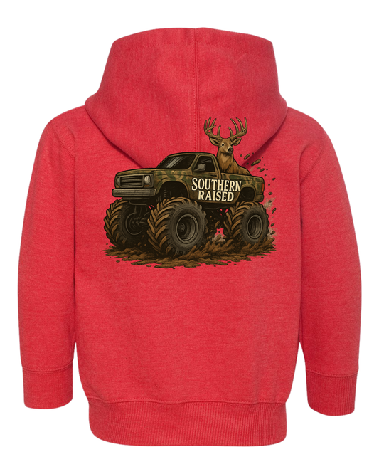 Camo Monster Truck Hoodie