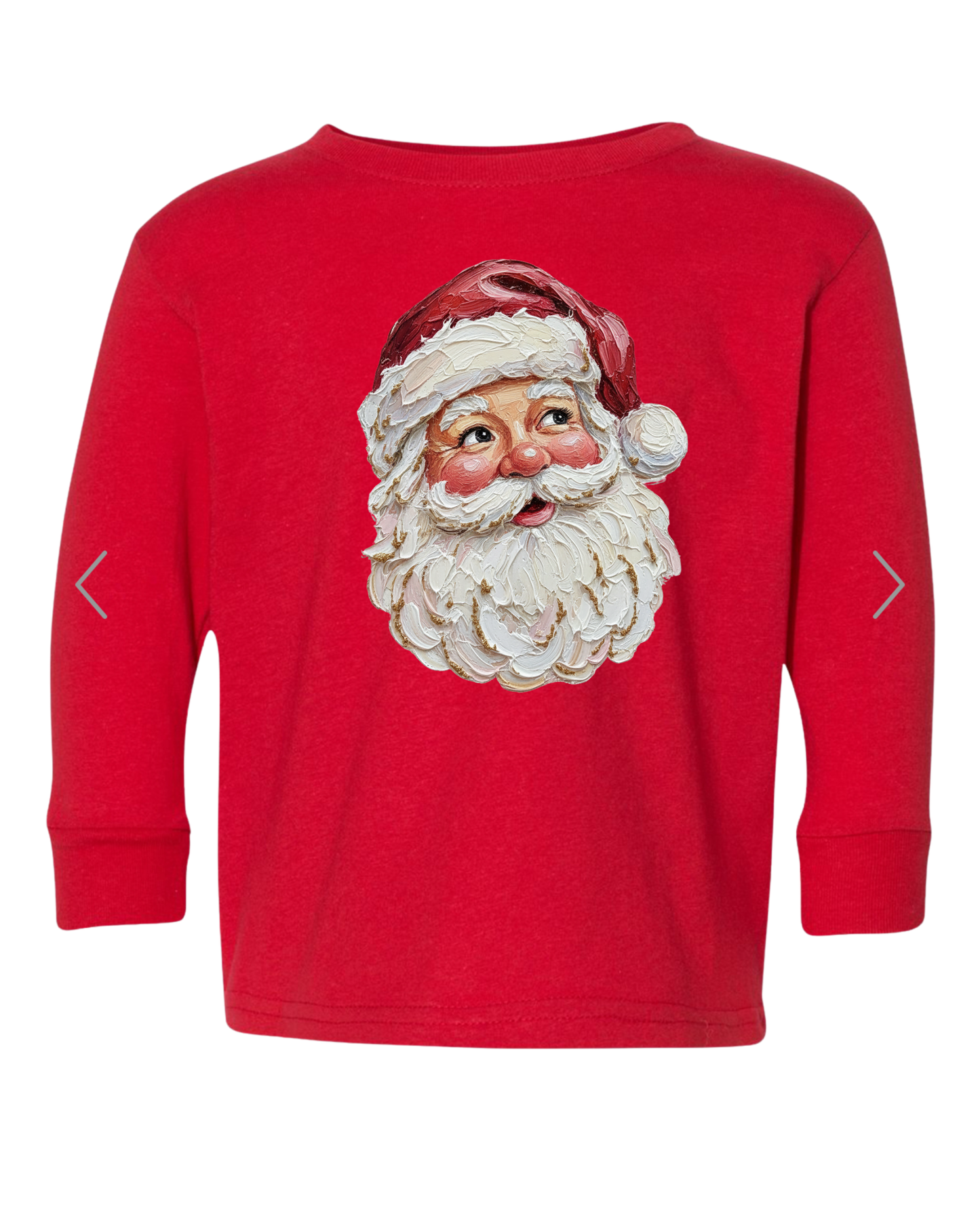 Red Santa Long Sleeve
