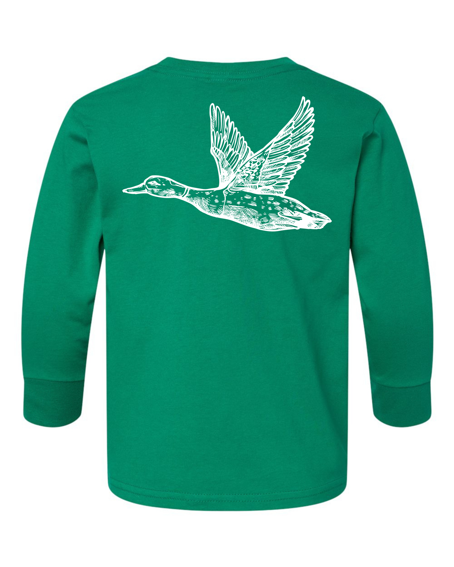 Long Sleeve Duck Sketch Tee