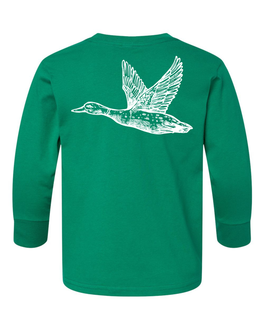 Long Sleeve Duck Sketch Tee