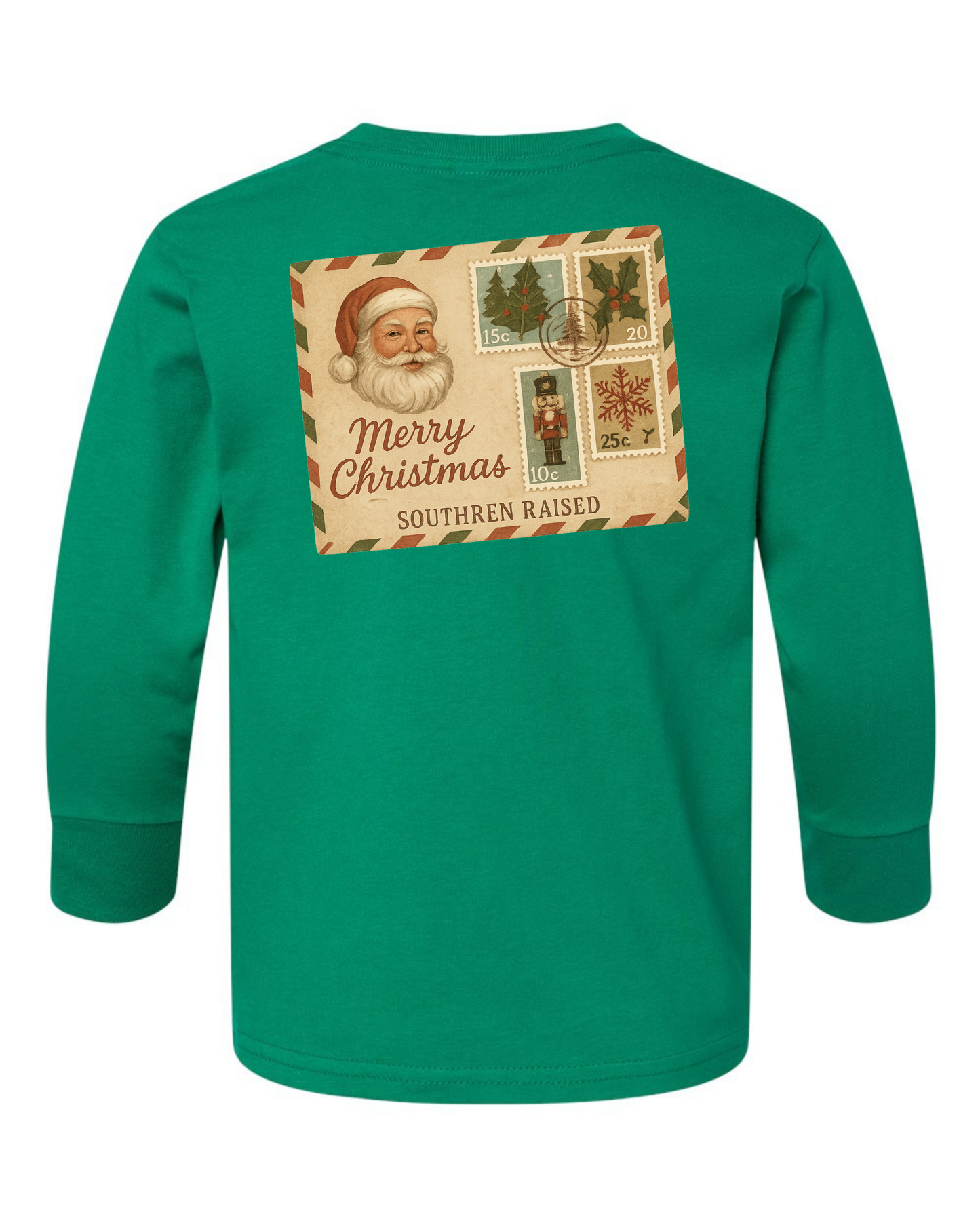 Post Card to Santa Long Sleeve