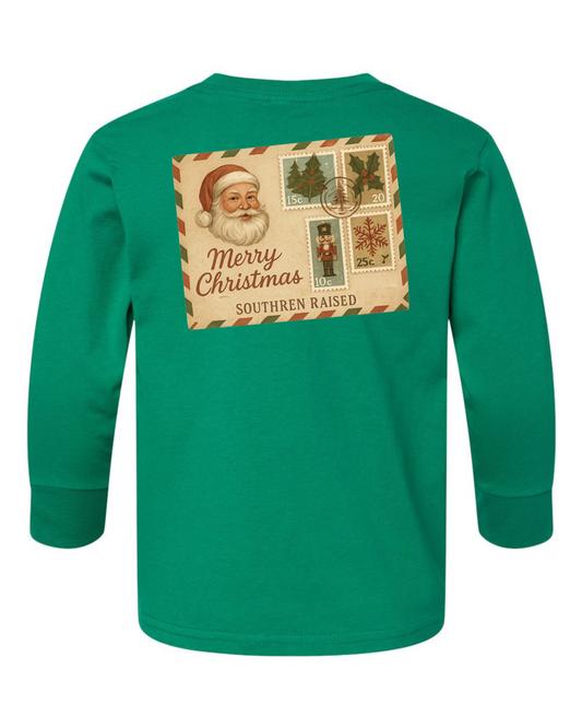 Post Card to Santa Long Sleeve