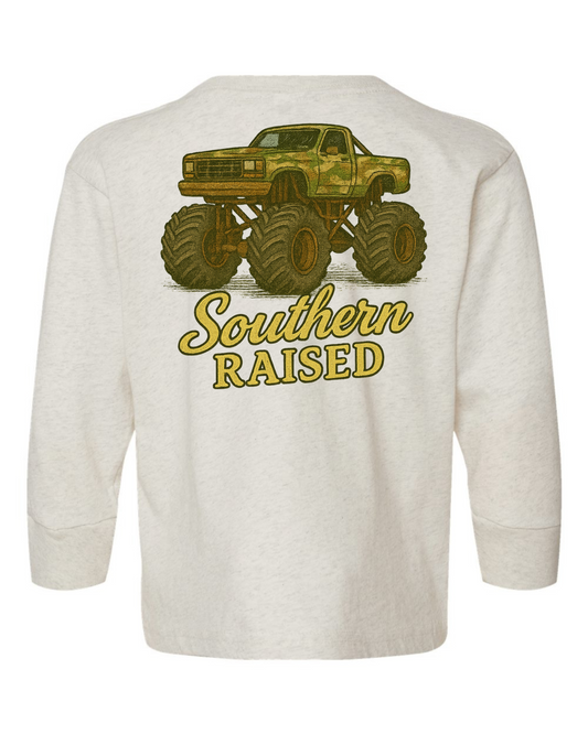 Camo Monster Truck Long Sleeve