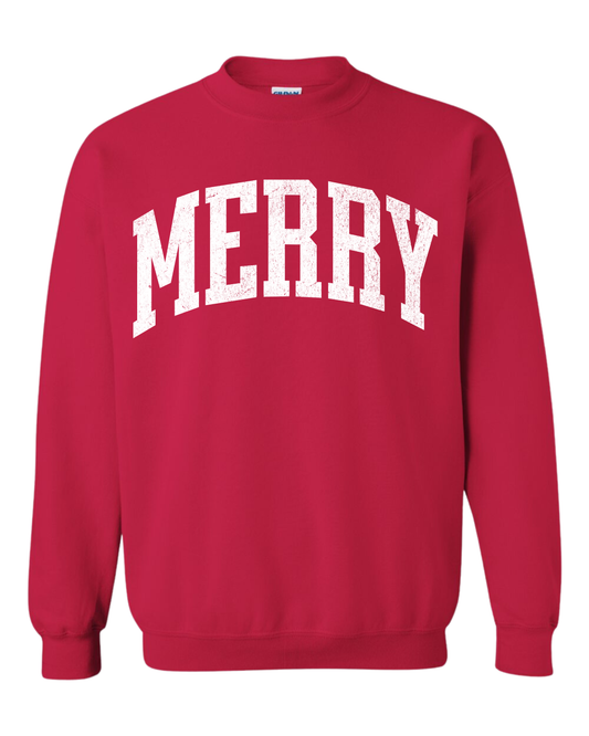 Adult Merry Crewneck
