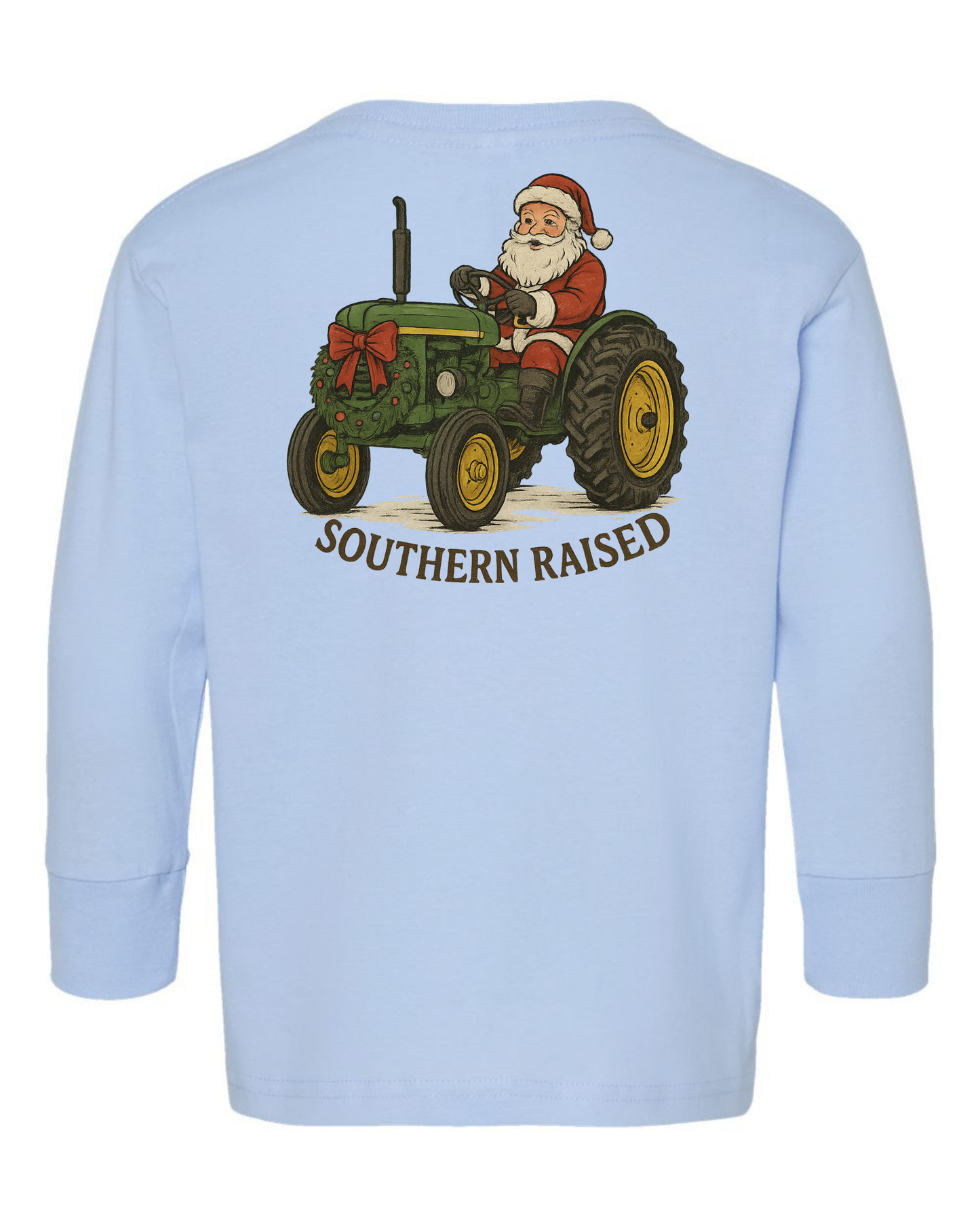 Santa Tractor Long Sleeve