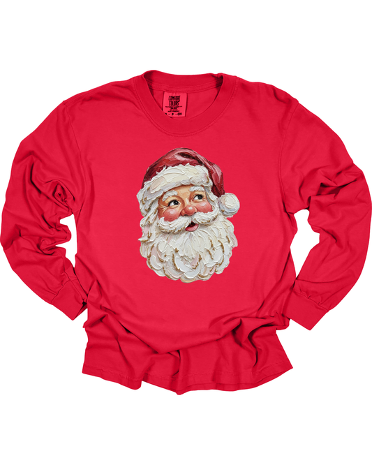 Adult Red Santa Long Sleeve