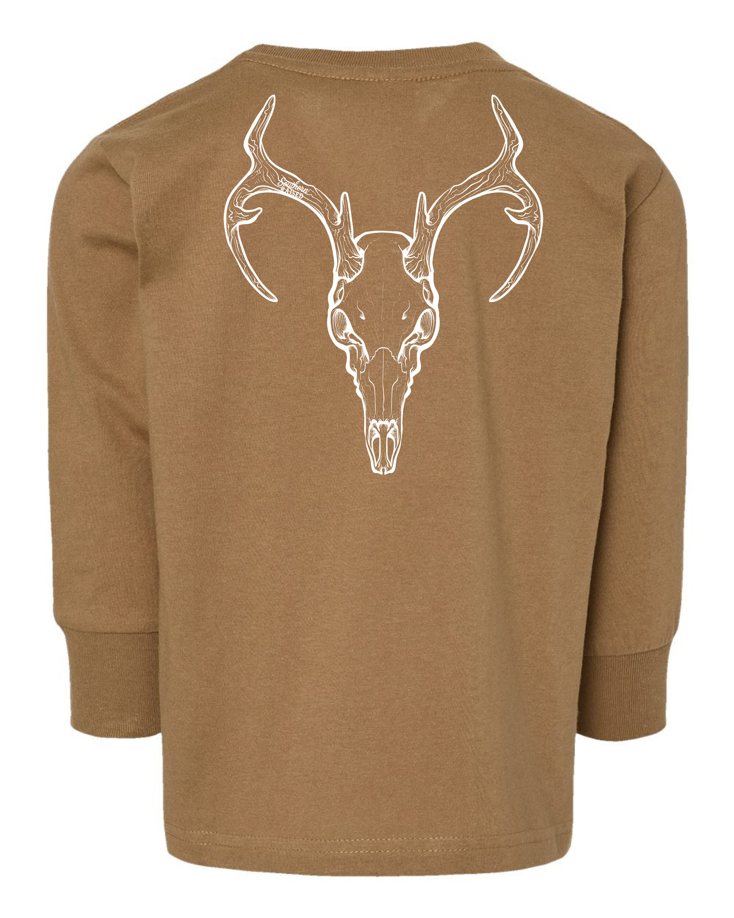 Long Sleeve Deer Mount Sketch Tee