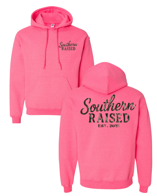 Adult Pink Hunting Logo Hoodie