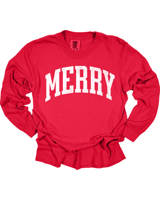 Adult Merry Long Sleeve