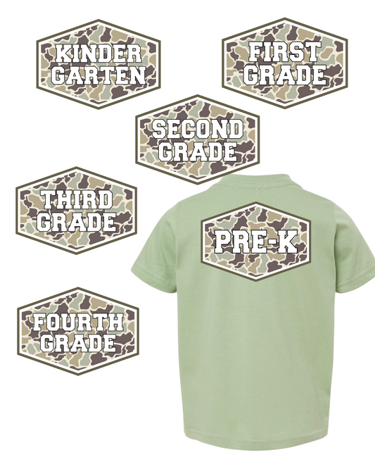 Camo Grade Level Tee
