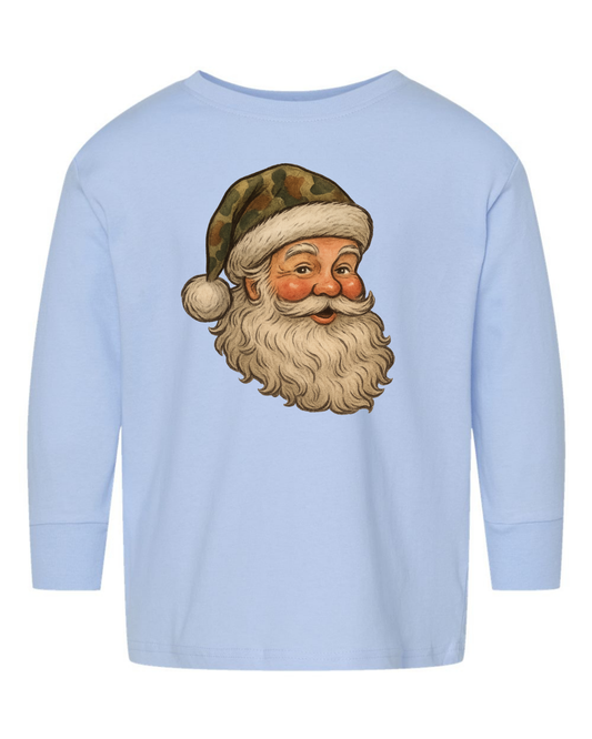 Camo Santa Long Sleeve