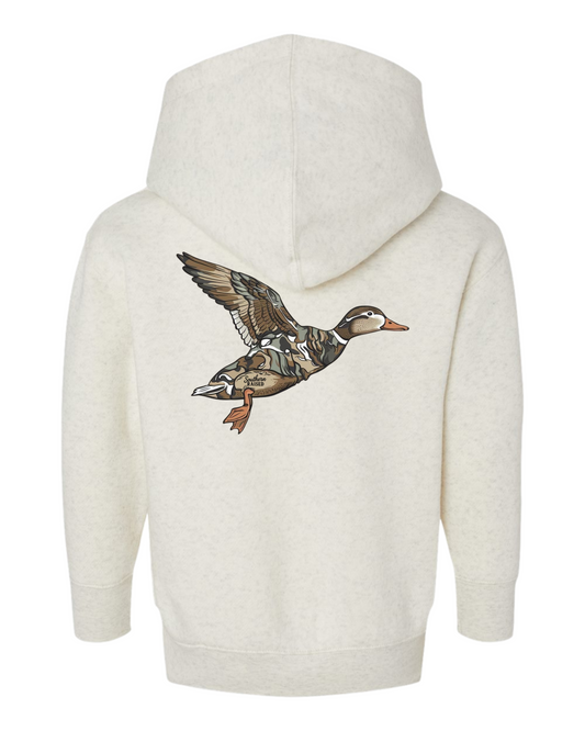 Nash Camo Duck Hoodie Natural