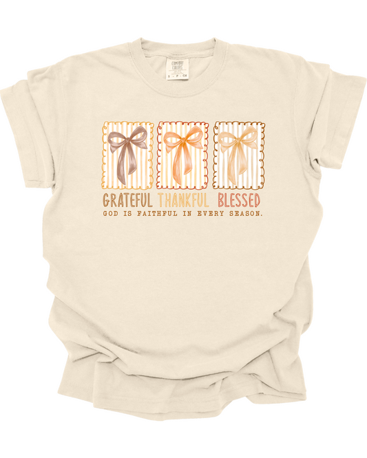 Adult Grateful Thankful Blessed