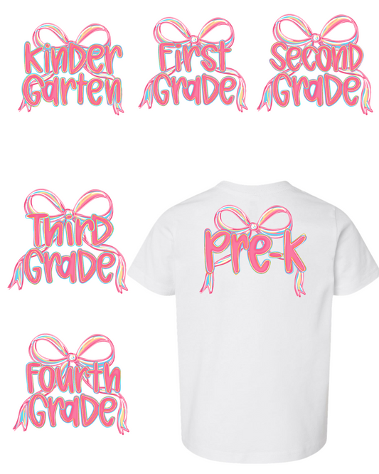 Bow Grade Level Tees