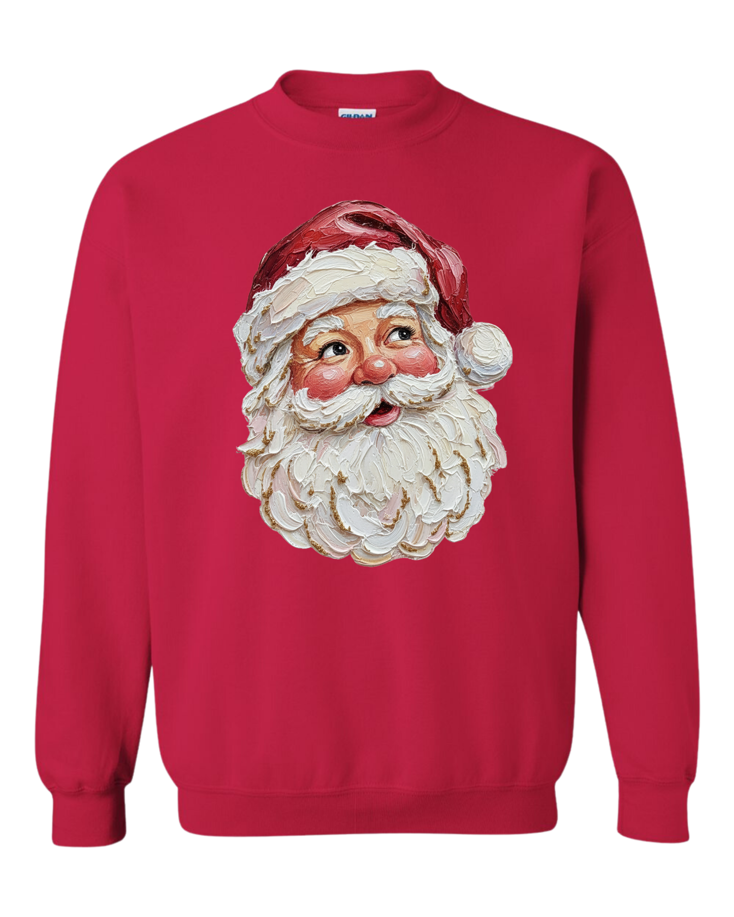 Adult Red Santa Crewneck