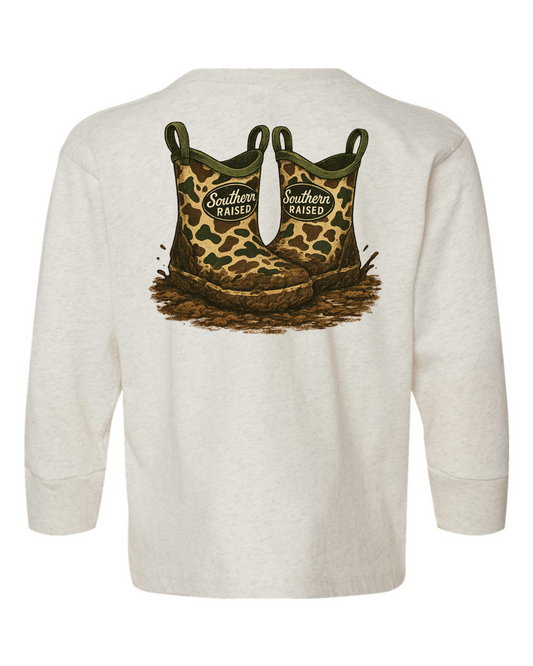 Camo Deck Boot Long Sleeve