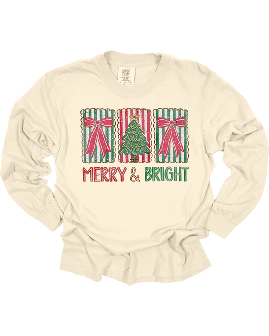 Adult Merry & Bright Long Sleeve