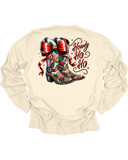 Adult Howdy Ho Ho Long Sleeve