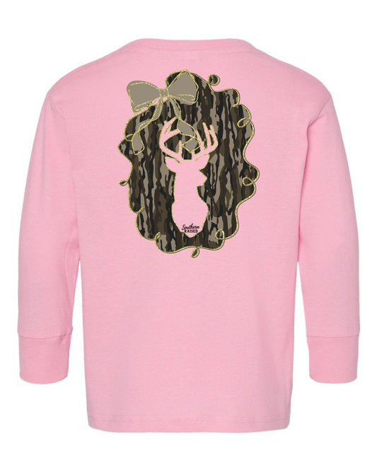 Girly Deer Silhouette Long Sleeve