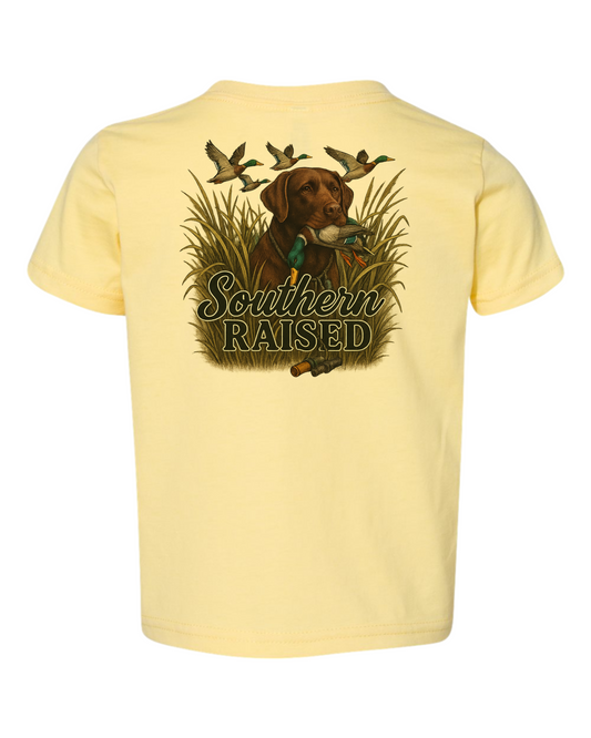 Chocolate Lab Duck Hunt