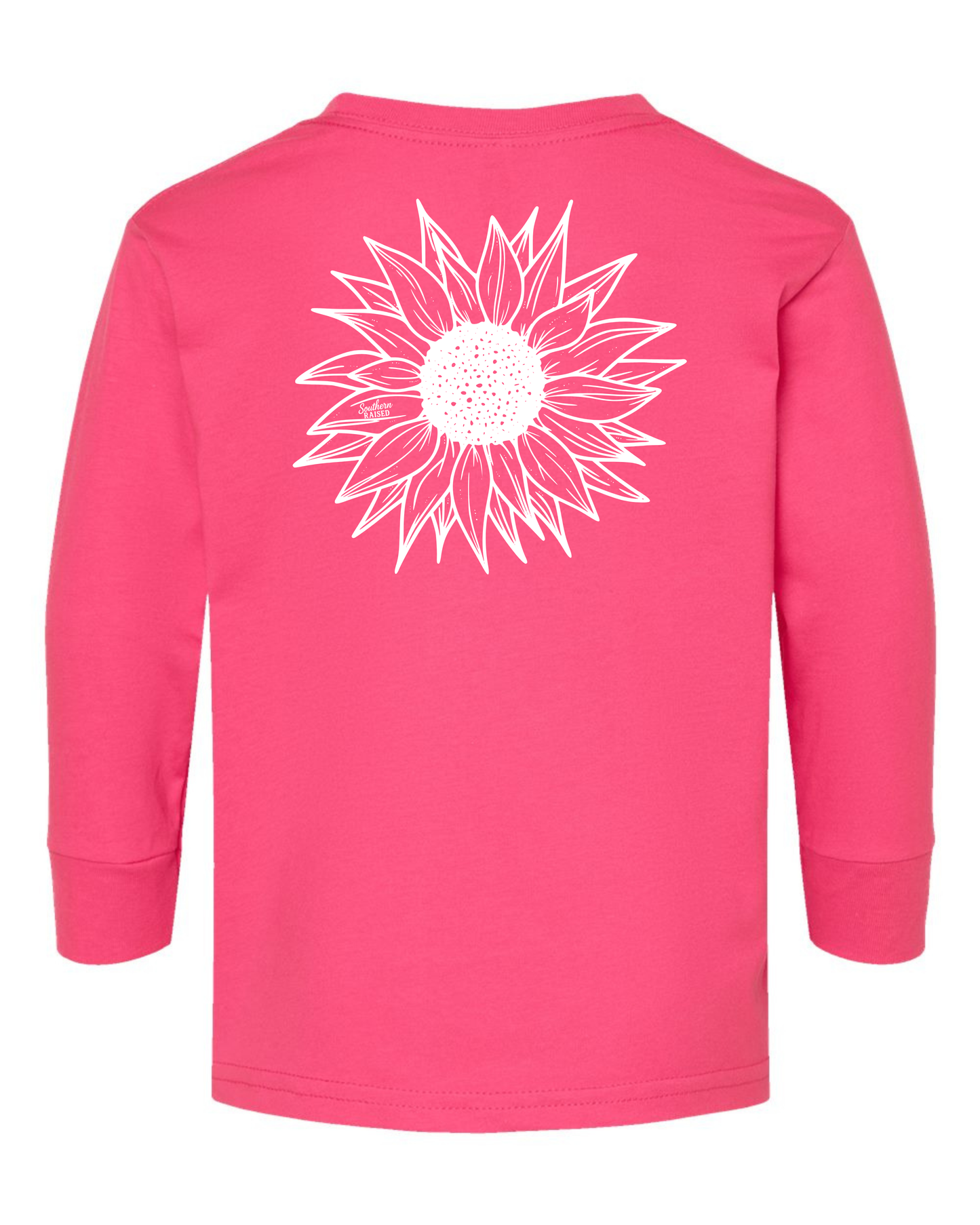 Long Sleeve Flower Sketch Tee