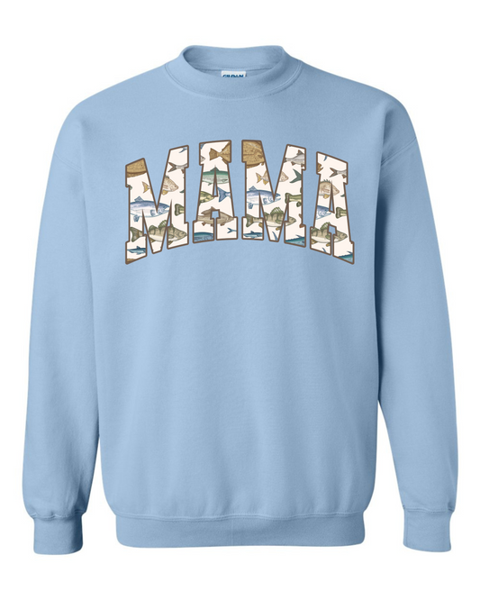 Fish Mama Crewneck