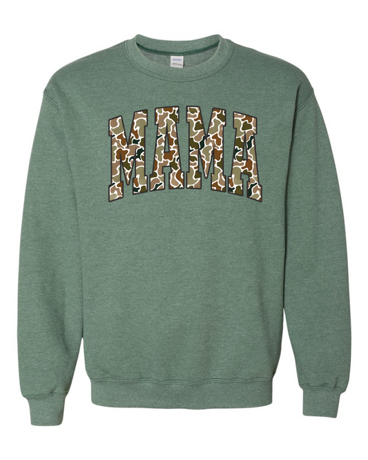 Camo Mama Crewneck